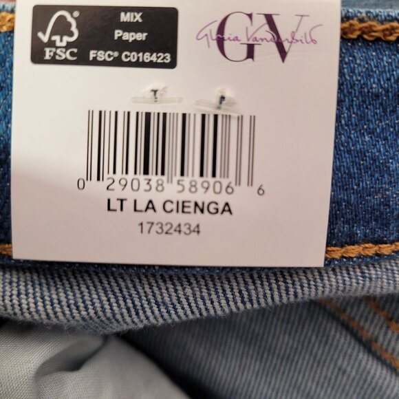 Gloria Vanderbilt Women's The Always Perfect High Rise Skinny Blue Jeans XXL - Picture 8 of 11